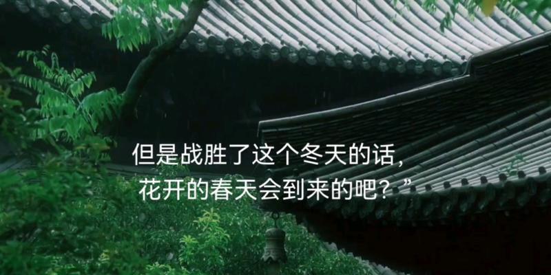 冬寒凝结（一个寒冬故事）