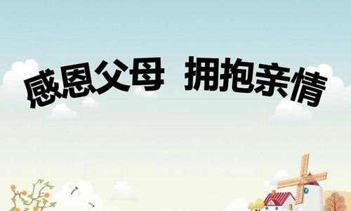 亲情的力量（一个母亲的爱和坚持）