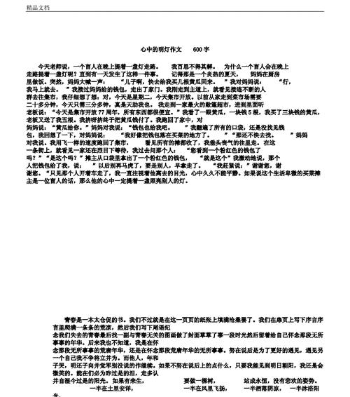 寻找明灯（他的出现）
