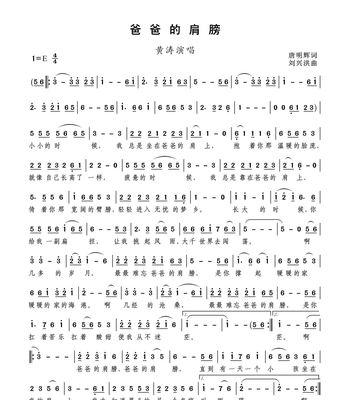 父亲的肩膀（一个孩子成长的坚实依靠）