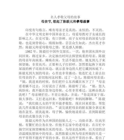 母亲的爱（一位儿子的成长故事）