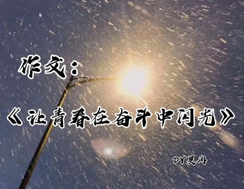 一个年轻人奋斗的故事（一个年轻人奋斗的故事）