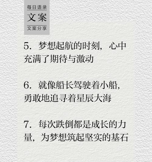 起航的梦想——一个青年的奋斗历程
