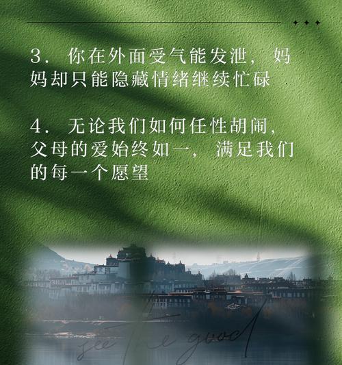 亲情的力量（最深的爱是亲情）