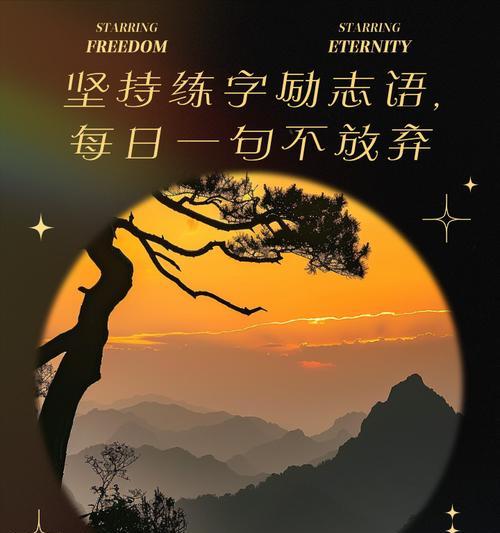 永不放弃，用行动赞美生命